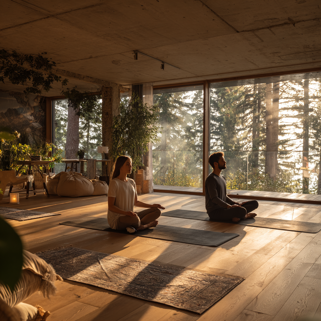 Групове заняття йоги